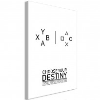 Canvas-taulu Artgeist Choose Your Destiny, 1-osainen, pystysuuntainen, eri kokoja