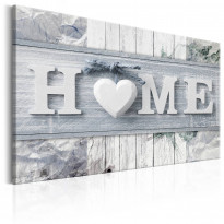 Canvas-taulu Artgeist Home: Winter House, eri kokoja