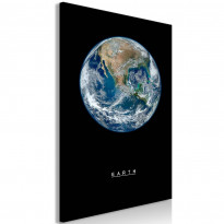 Canvas-taulu Artgeist Earth, 1-osainen, pystysuuntainen, eri kokoja
