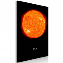 Canvas-taulu Artgeist Sun, 1-osainen, pystysuuntainen, eri kokoja