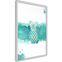 Juliste Artgeist Pineapple in Watercolours, kehyskartongilla, kehyksillä, eri kokoja