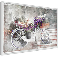 Juliste Artgeist Floral Bike, kehyskartongilla, kehyksillä, eri kokoja