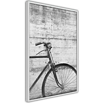Juliste Artgeist Bicycle And Concrete, kehyksillä, eri kokoja