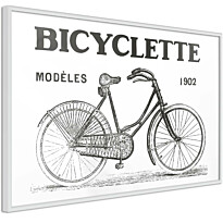 Juliste Artgeist Old Bike, kehyksillä, eri kokoja
