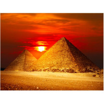 Maisematapetti Artgeist Giza Necropolis - Sunset, eri kokoja