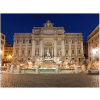 Maisematapetti Artgeist Trevi Fountain - Rome, eri kokoja