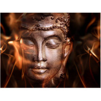 Kuvatapetti Artgeist Buddha: Fire of meditation, eri kokoja
