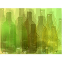 Kuvatapetti Artgeist Vihreät pullot, eri kokoja
