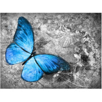 Kuvatapetti Artgeist Blue butterfly, eri kokoja
