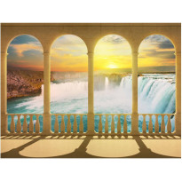 Maisematapetti Artgeist Dream about Niagara Falls, eri kokoja