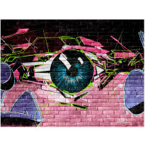 Kuvatapetti Artgeist Graffiti Eye II, eri kokoja