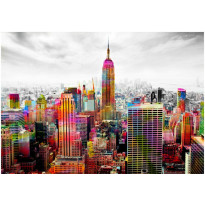 Maisematapetti Artgeist Colors of New York City II, eri kokoja