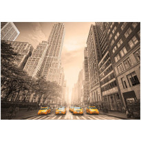 Maisematapetti Artgeist New York taxi in sepia, eri kokoja