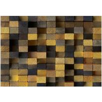 Kuvatapetti Artgeist Wooden cubes, eri kokoja