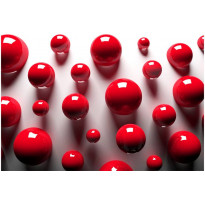 Kuvatapetti Artgeist Red Balls, eri kokoja