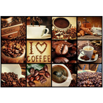 Kuvatapetti Artgeist Coffee - Collage, eri kokoja