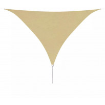 Aurinkopurje oxford-kangas kolmio 3,6x3,6x3,6 m beige