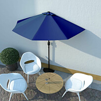 Aurinkovarjo ulkotiloihin alumiinitanko 270x135x245 cm