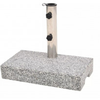 Aurinkovarjon alusta graniitti suorakaide 25 kg