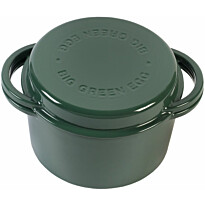 Valurautapata Big Green Egg, pyöreä, 4l