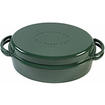 Valurautapata Big Green Egg, ovaali, 5.2l