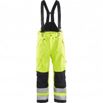 Kuorihousut Blåkläder 1867 Highvis, huomiokeltainen/musta