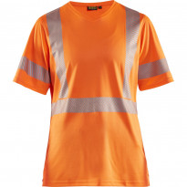 Naisten t-paita Blåkläder 3336 Highvis, huomio-oranssi
