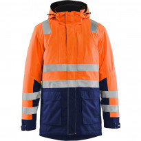 Talviparka Blåkläder 4495 Highvis, huomio-oranssi/sininen