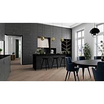 Parketti Boen Oak Warm Grey Animoso, 181mm, mattalakattu, harjattu