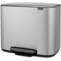 Poljinroska-astia Brabantia Bo, 36L, Matt Steel Fingerprint Proof