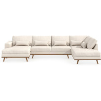 U-sohva Copenhagen 4 ist oikea beige