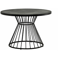 Ruokapöytä Cage, 110cm, musta