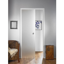 Lasiliukuovi seinän sisään Stella Pocket Door M10, hidastimella, 1025x2040mm