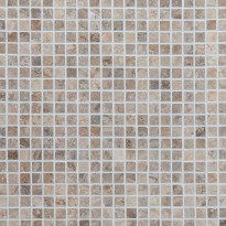 Marmorimosaiikki Qualitystone Royal Oyster, kiiltävä, verkolla, 305 x 305/15 x 15 mm