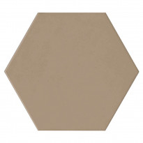 Luonnonkivilaatta Qualitystone Hexagon Brown, 175 x 175 mm