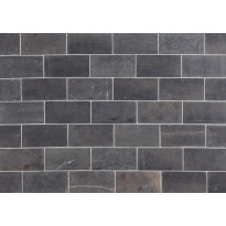 Luonnonkivilaatta Qualitystone Grey Marble Tile, 100x200mm