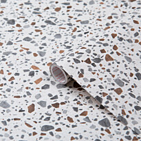 Kontaktimuovi D-C-Fix 346-0679, 0.45x2m, Terrazzo vaalea kivijäljitelmä