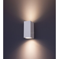 LED-seinävalaisin FTLIGHT Diva, GU10, IP44, valkoinen