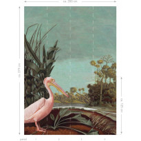 Kuvatapetti Esta Paradise XL Pelican Bird, 2x2,79m