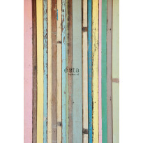 Paneelitapetti PhotowallXL Painted Wood 157703 1860x2790 mm