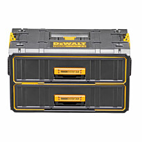 Laatikosto DeWalt ToughSystem 2.0, 2kpl