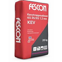 Kevytrappauslaasti Fescon KEV KS 35/65, 20kg, 1.2 mm