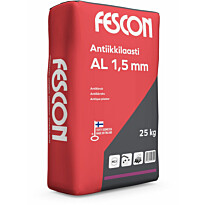 Antiikkilaasti Fescon AL 1,5 mm valkoinen 25 kg