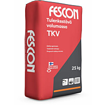 Tulenkestävä valumassa Fescon TKV 25 kg