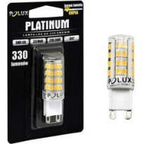LED-lamppu Polux G9, 3,5W, IP20, Ø 16mm, valkoinen, 5kpl