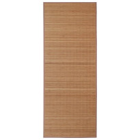 Bambumatto, 100x160cm, luistamaton pohja, ruskea
