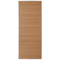 Bambumatto, 160x230cm, liukumaton pohja, ruskea