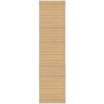 Bambumatto, 80x300cm, liukumaton pohja, luonnollinen