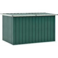 Puutarhan säilytyslaatikko, 149x99x93 cm, vihreä