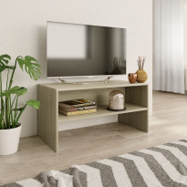 Tv-taso sonoma tammi 80x40x40 cm lastulevy